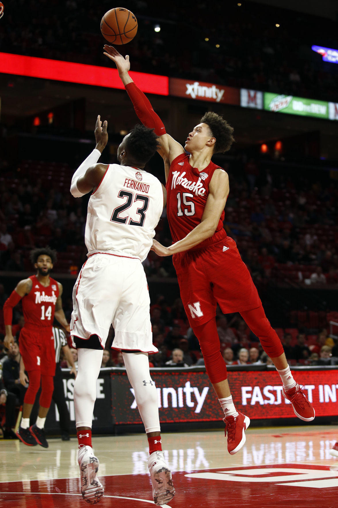 Nebraska Maryland Basketball